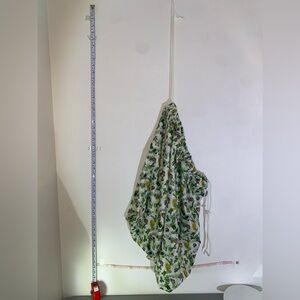 Cactus Cloth Diaper pail liner, reusable, washable, waterproof woth drawstring